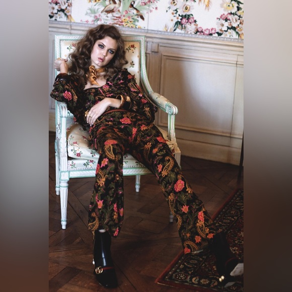 Spell Etienne noir top and pant set both size S - Picture 2 of 14